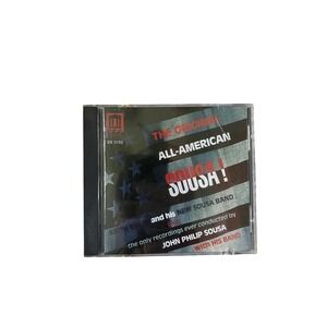 Original All American Sousa‎ Music 1992 CD Disk Patriotic Military